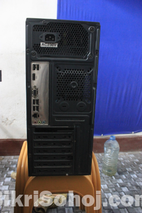 Pc সেটাপ বিক্রি হবে মনিটরসহ